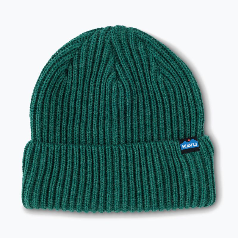 Зимова шапка KAVU Trawler emerald
