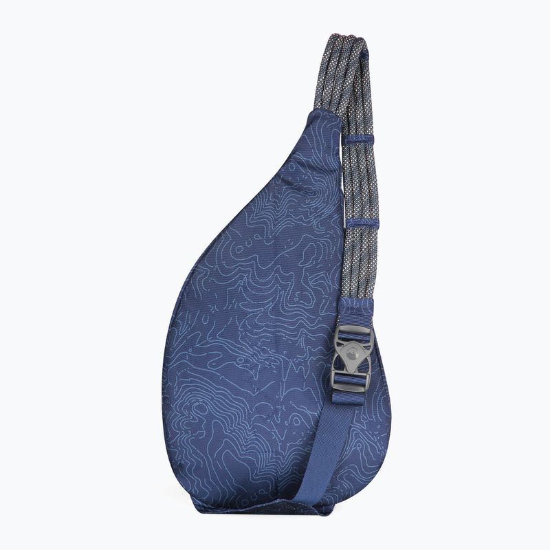 Рюкзак міський KAVU Rope Sling 10 л navy topo 2