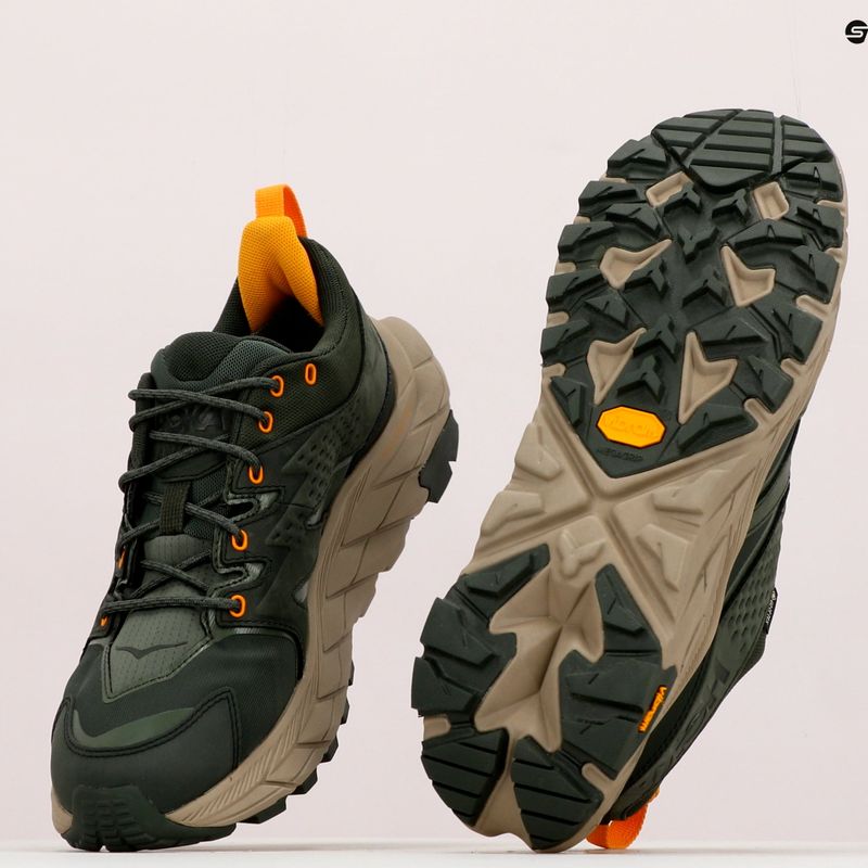 Черевики для трекінгу чоловіче HOKA Anacapa Low GTX зелені 1122017-DBRYL 19