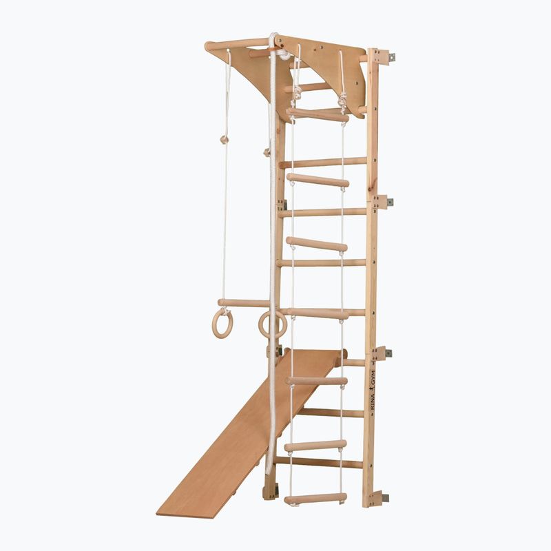 Драбина гімнастична RINAGYM ECO-PINE+SLIDE 2