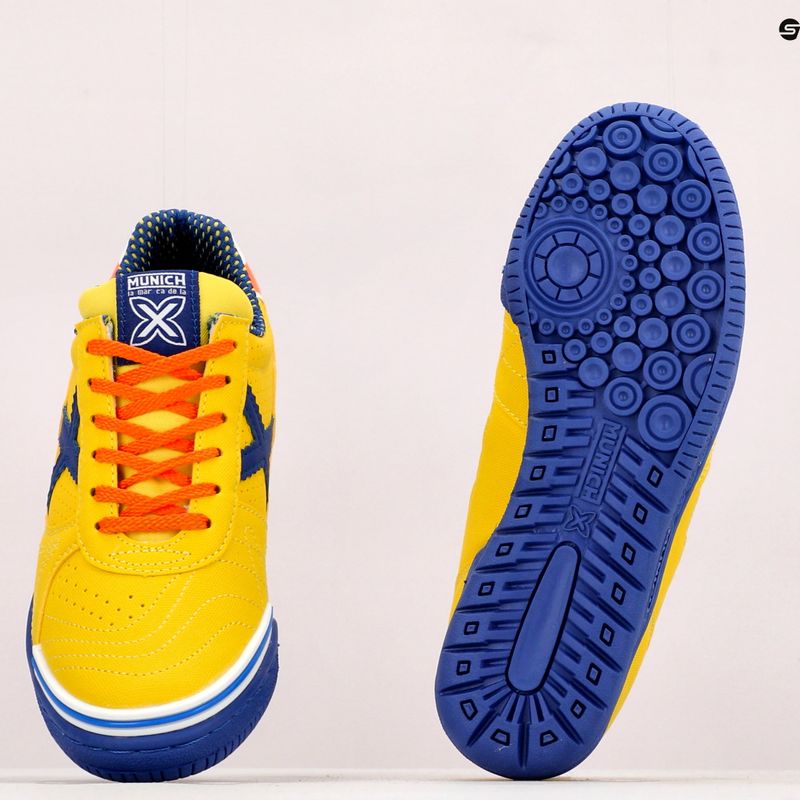 Футбольні бутси дитячі MUNICH G-3 Kid Profit жовті 1511316 12