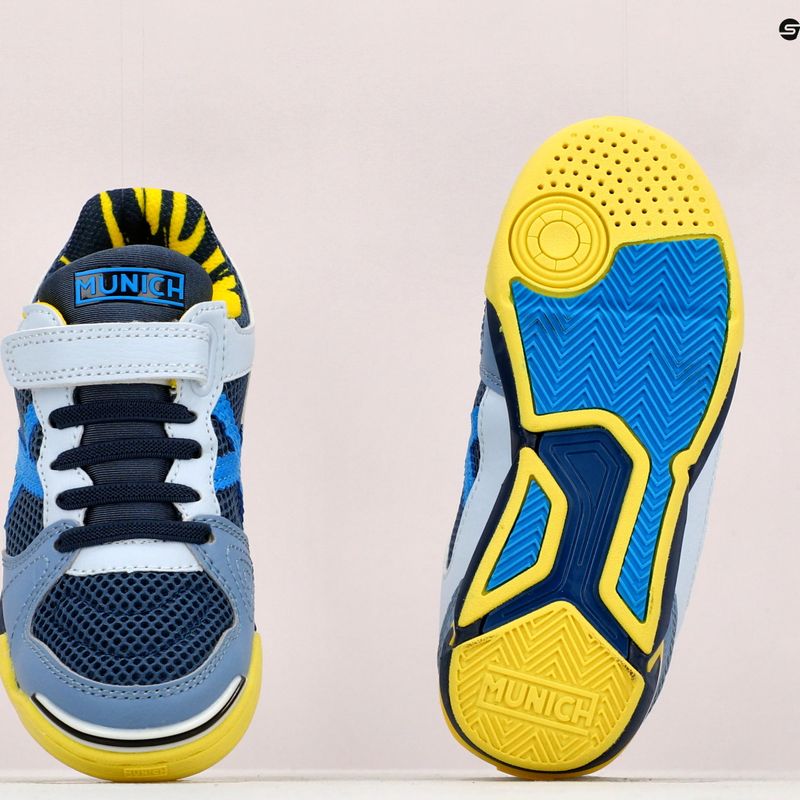 Футбольні бутси дитячі MUNICH One Kid Vco сірі 1431148 12