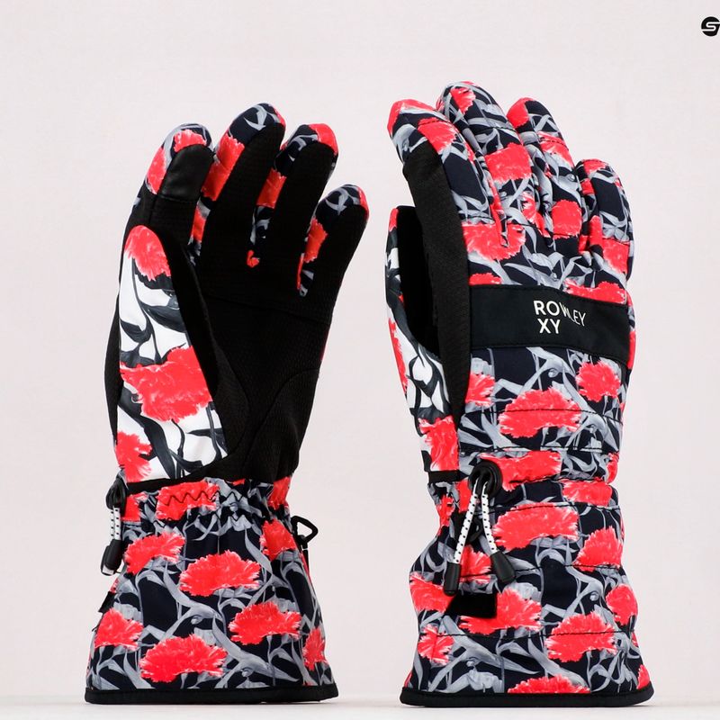 Рукавиці для сноуборду  жіночі Roxy Cynthia Rowley чорні ERJHN03194 11