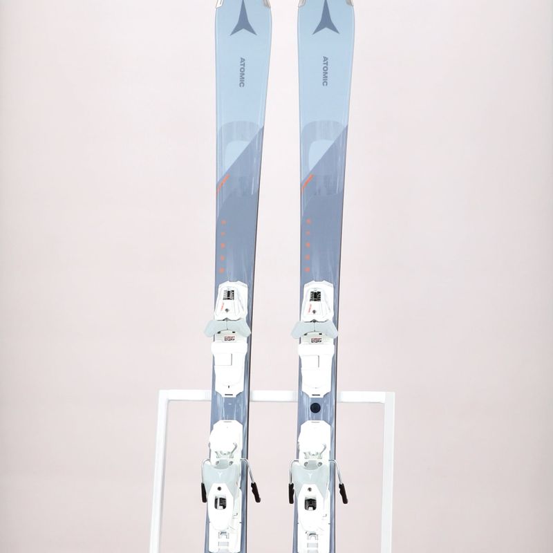 Лижі гірські жіночі Atomic Cloud Q8 + M10 GW хакі/grey 16