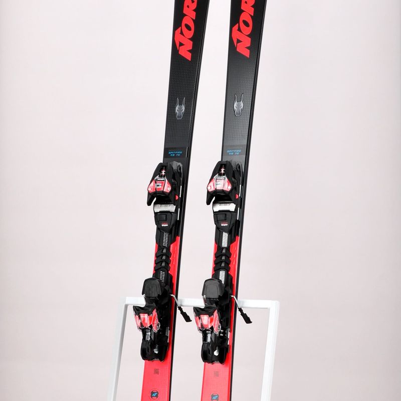 Лижі гірські Nordica DOBERMANN Spitfire 76 RB FDT + Xcell 12 чорно-червоні 0A1238LB001 16