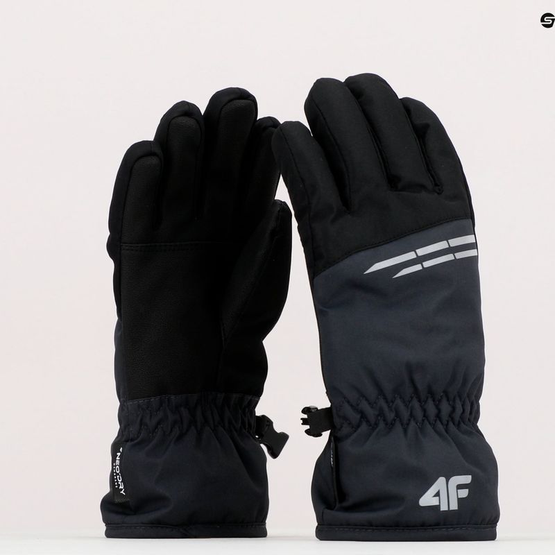Рукавиці лижні дитячі 4F M038 anthracite 10