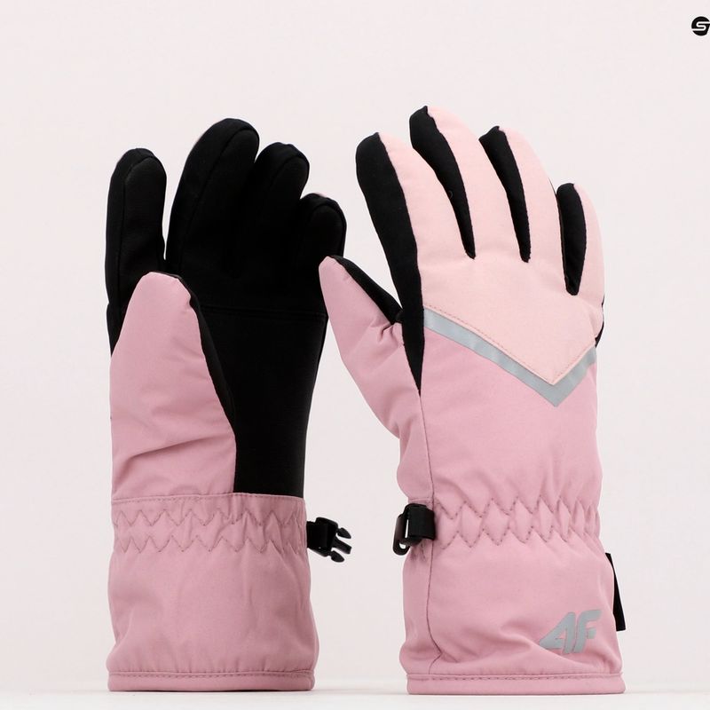 Рукавиці лижні дитячі 4F F039 light pink 10