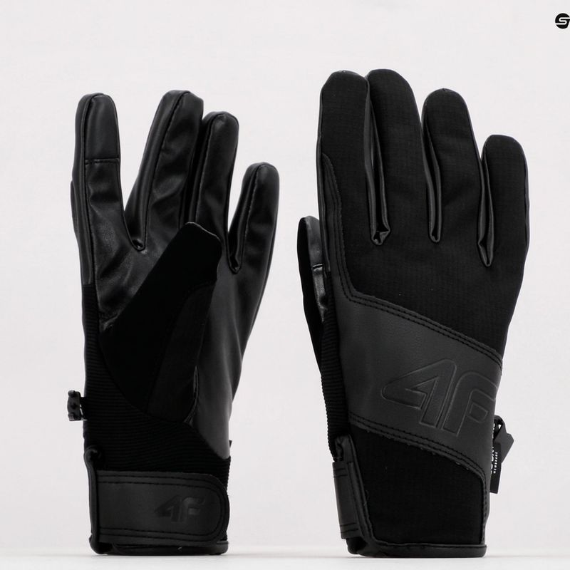 Рукавиці лижні чоловічі 4F REM004 deep black 11