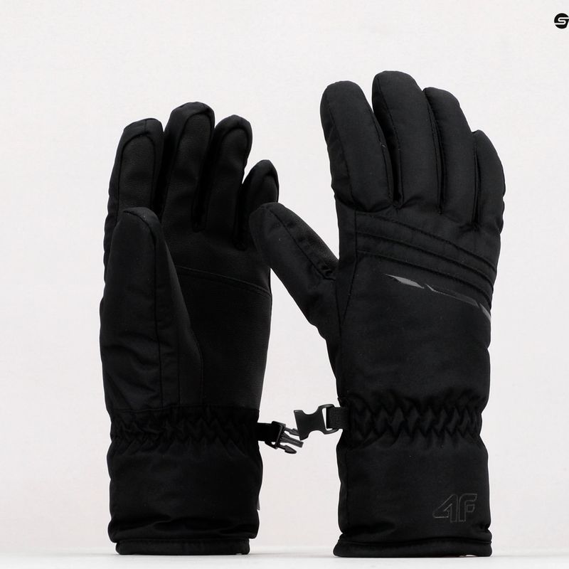 Рукавиці лижні жіночі 4F RED002 deep black 10