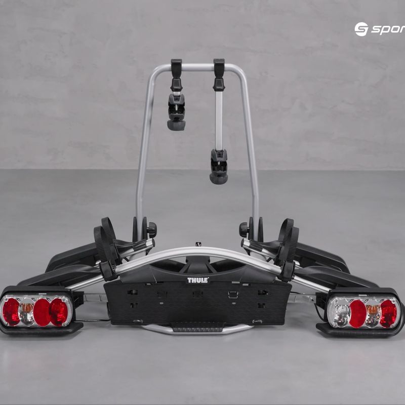 Багажник велосипедний на фаркоп Thule EuroWay G2 2B 13pin сріблясто-чорний 920020 12