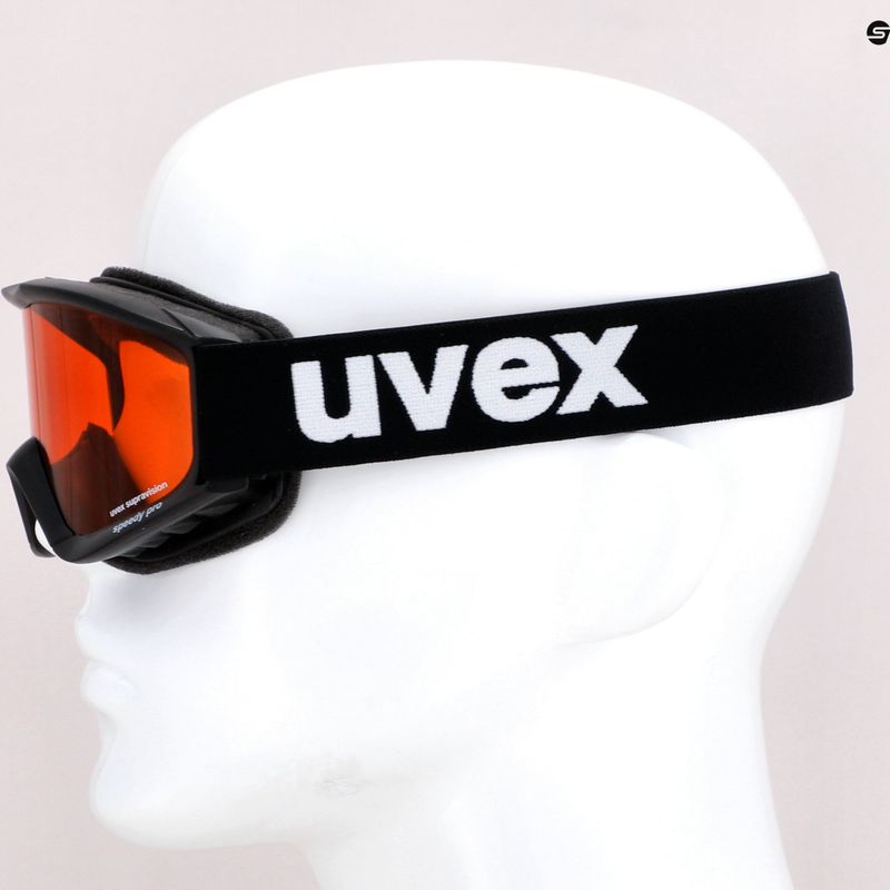 Маска лижна  дитяча  UVEX Speedy Pro black/lasergold 55/3/819/23 7