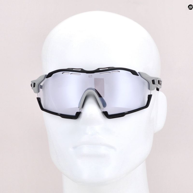 Окуляри велосипедні Rudy Project Cutline light grey matte/impactx photochromic 2 laser black SP6378970000 7