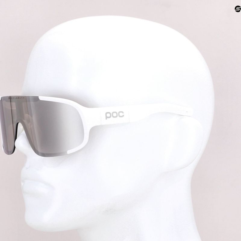 Окуляри велосипедні POC Aspire hydrogen white/clarity road silver 11