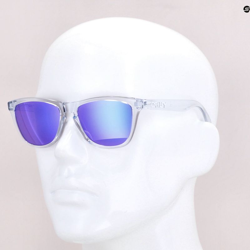 Окуляри сонячні Oakley Frogskins polished clear/prizm violet 0OO9013 6