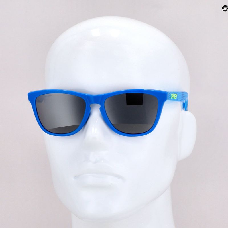 Окуляри сонячні Oakley Frogskins high resolution polished sapphire/prizm black 0OO9013 6