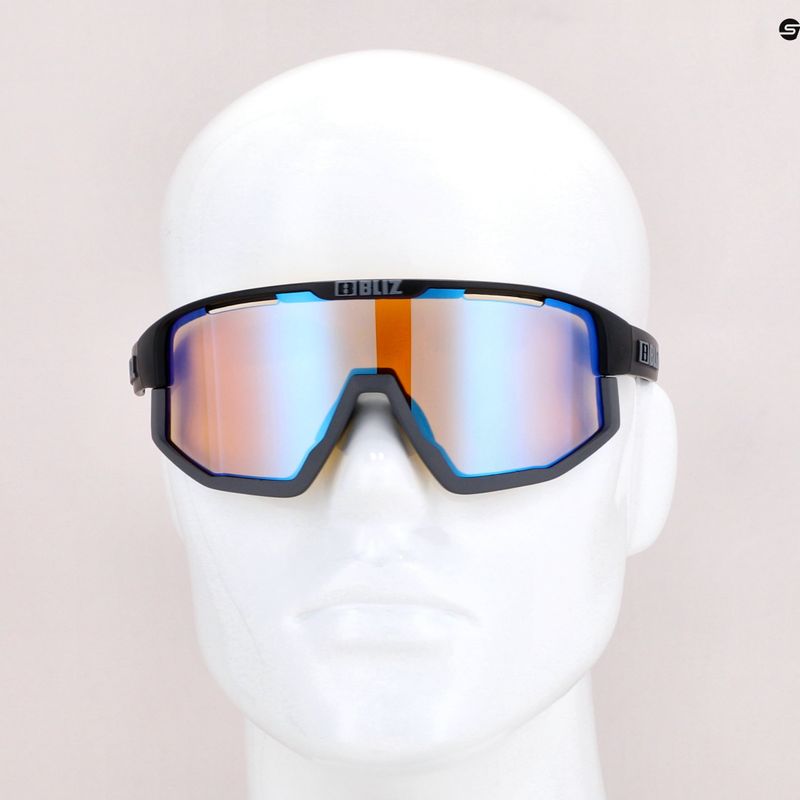 Окуляри велосипедні Bliz Fusion Nano Optics Nordic Light matt black/coral/orange blue multi 7