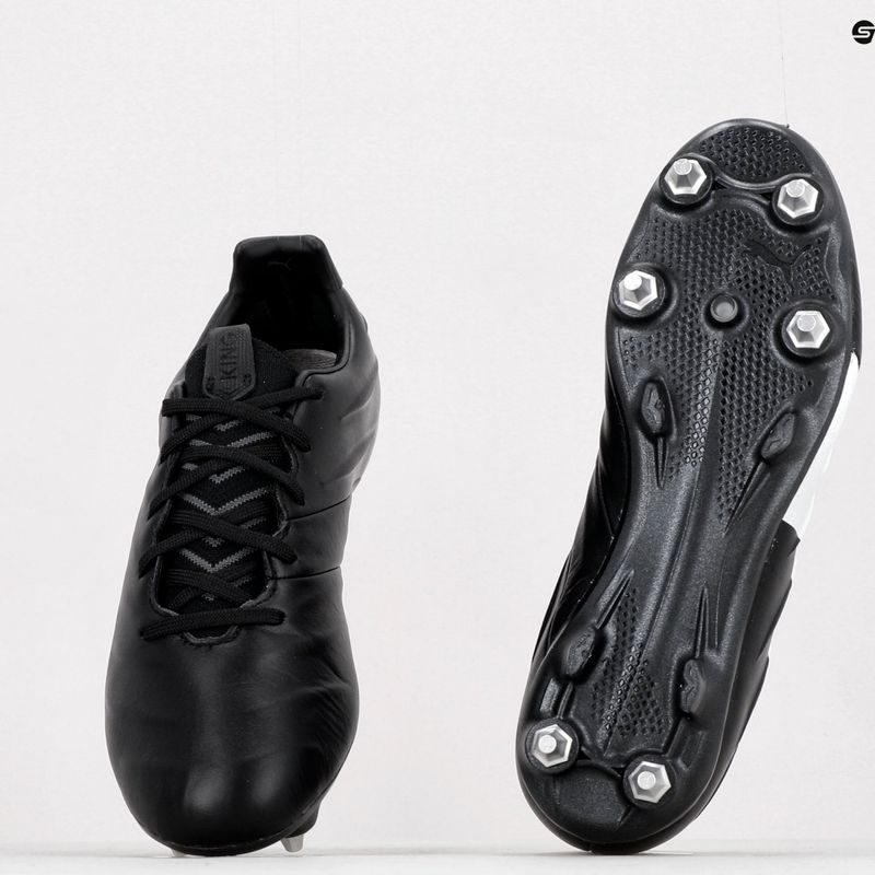 Футбольні бутси чоловічі PUMA King Platinum 21 MXSG чорно-білі 106545 01 10