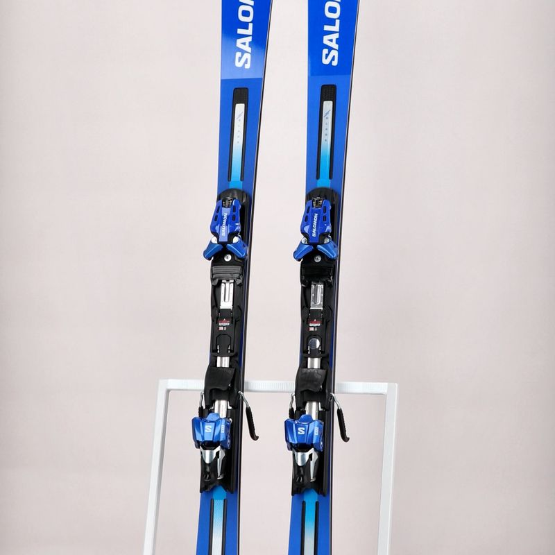 Лижі гірські Salomon S Race SL Pro + X12 TL GW блакитні L47037800 15