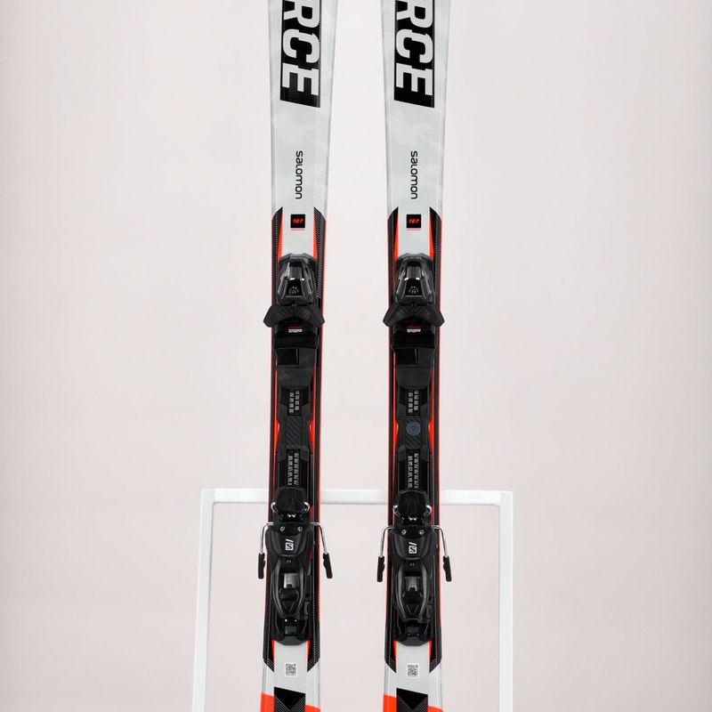 Лижі гірські чоловічі Salomon S/Force 76 + M10 GW срібрні L41496200/L4113240010 10