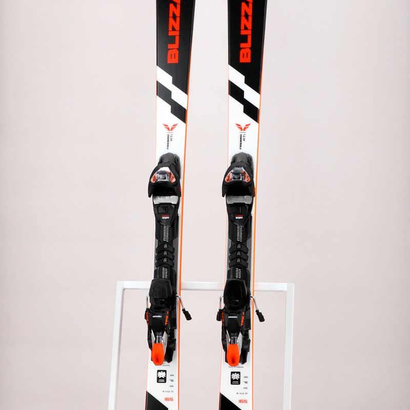 Лижі гірські Blizzard Firebird RTi + TPX 12 чорно-білі 8A1025AG001 11