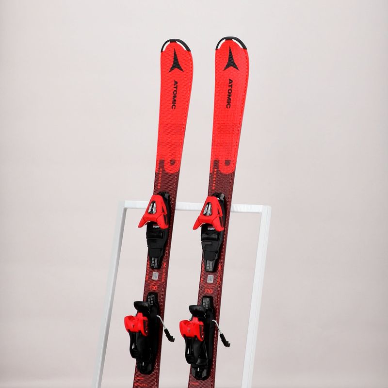Лижі гірські дитячі Atomic Redster J2 + C 5 GW червоно-чорні AA0028368/AD5001288075 11