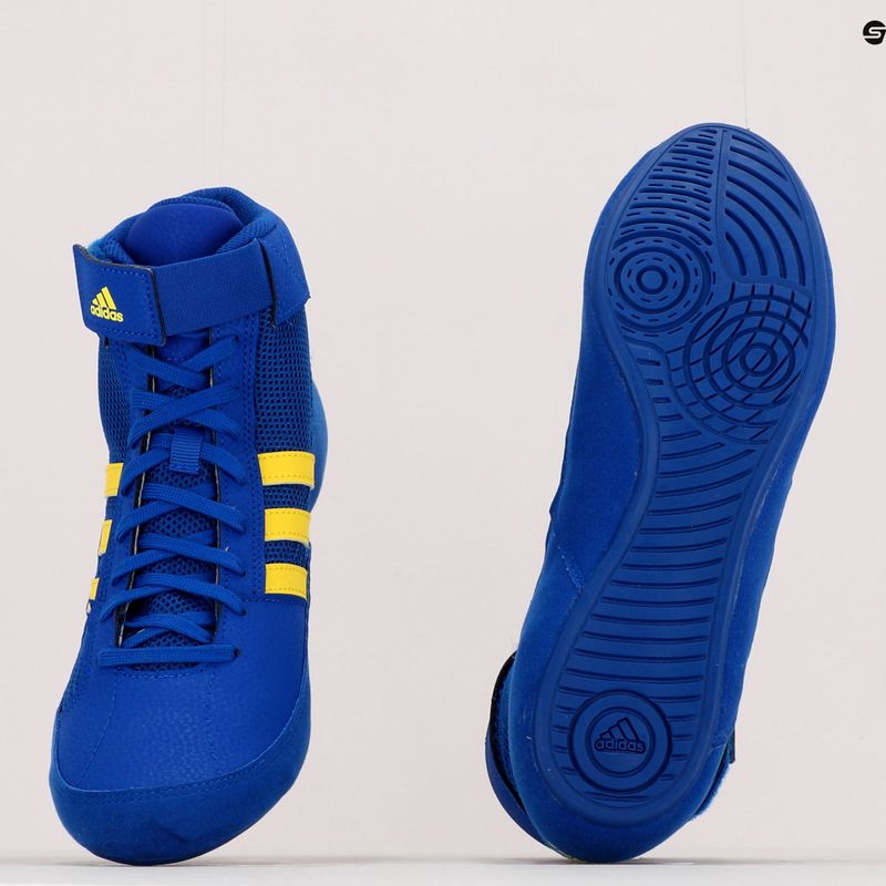 Кросівки боксерські чоловічі adidas Havoc блакитні FV2473 9
