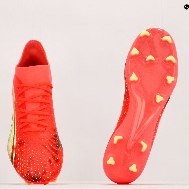 Футбольні бутси чоловічі PUMA Ultra Match FG/AG помаранчеві 106900 03 11