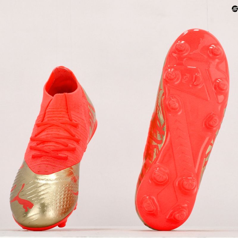 Футбольні бутси чоловічі PUMA Future Z 2.4 Neymar Jr. FG/AG помаранчево-золоті 107105 01 13