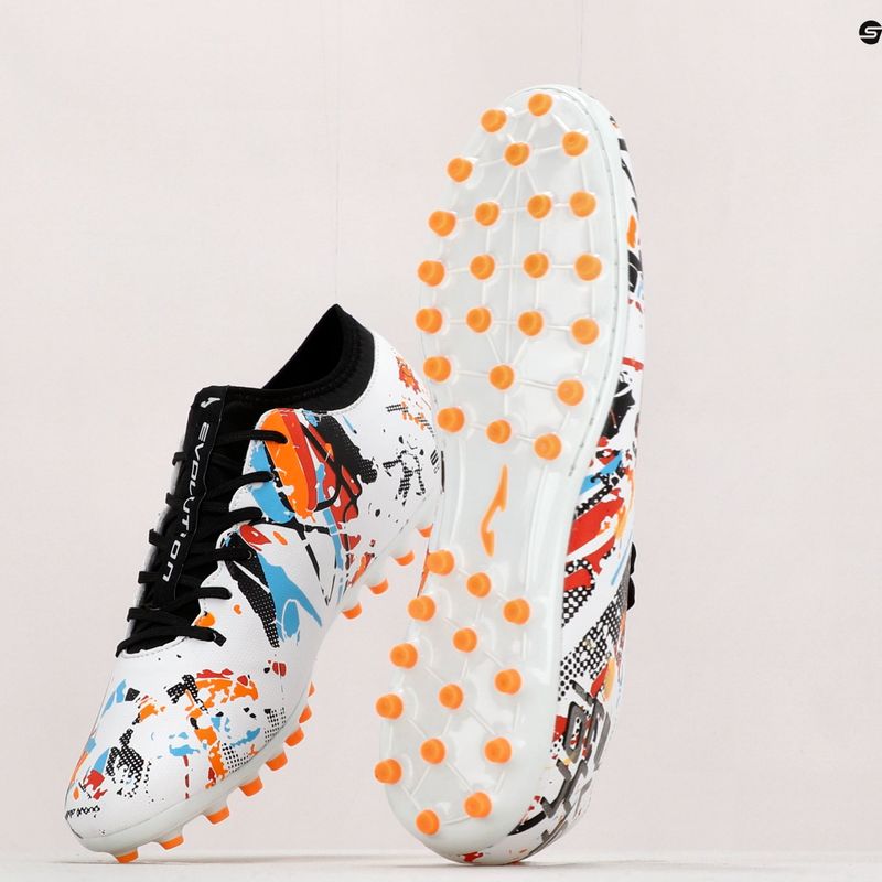 Футбольні бутси чоловічі Joma Evolution AG біло-кольорові EVOS2316AG 12