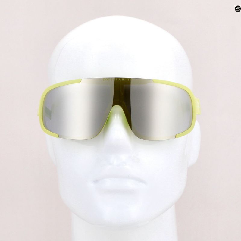 Окуляри велосипедні POC Aspire lemon calcite translucent/clarity define silver 8