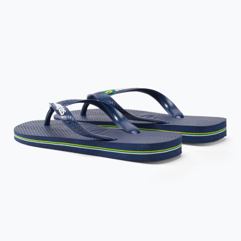 В'єтнамки Havaianas Brasil Logo сині H4110850 3