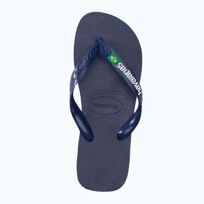 В'єтнамки Havaianas Brasil Logo сині H4110850 6