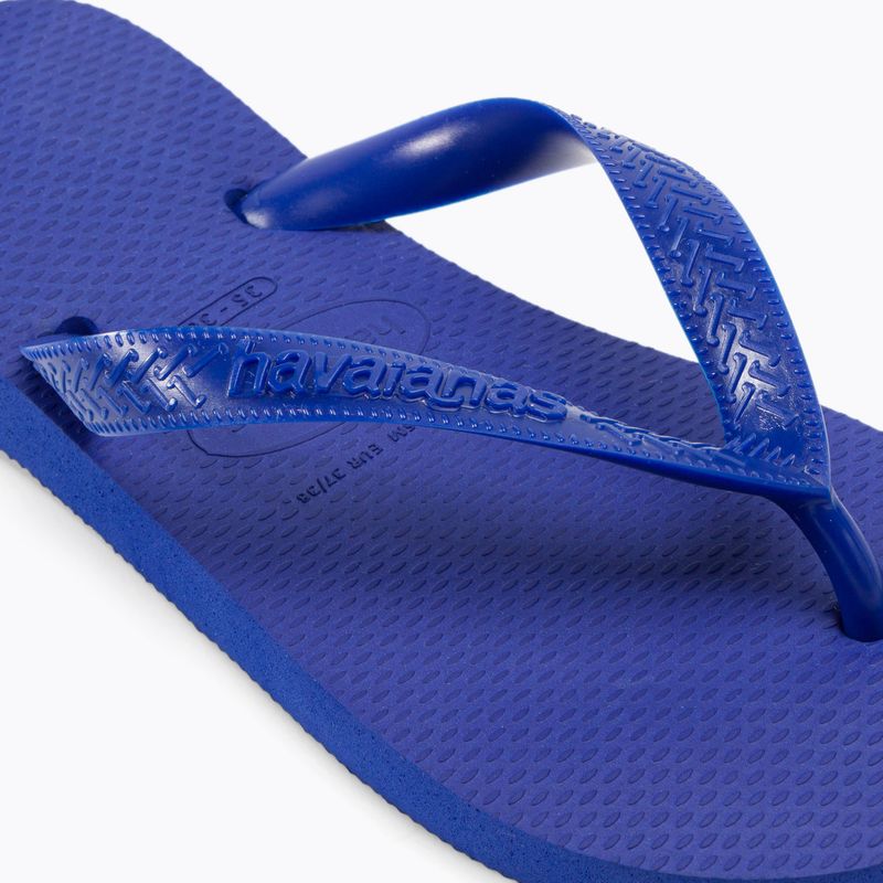 Шльопанці Havaianas верхні морські сині 7