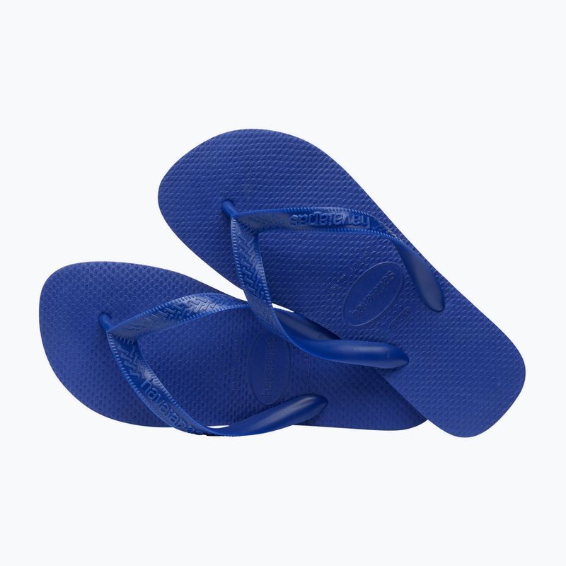 Шльопанці Havaianas верхні морські сині 11