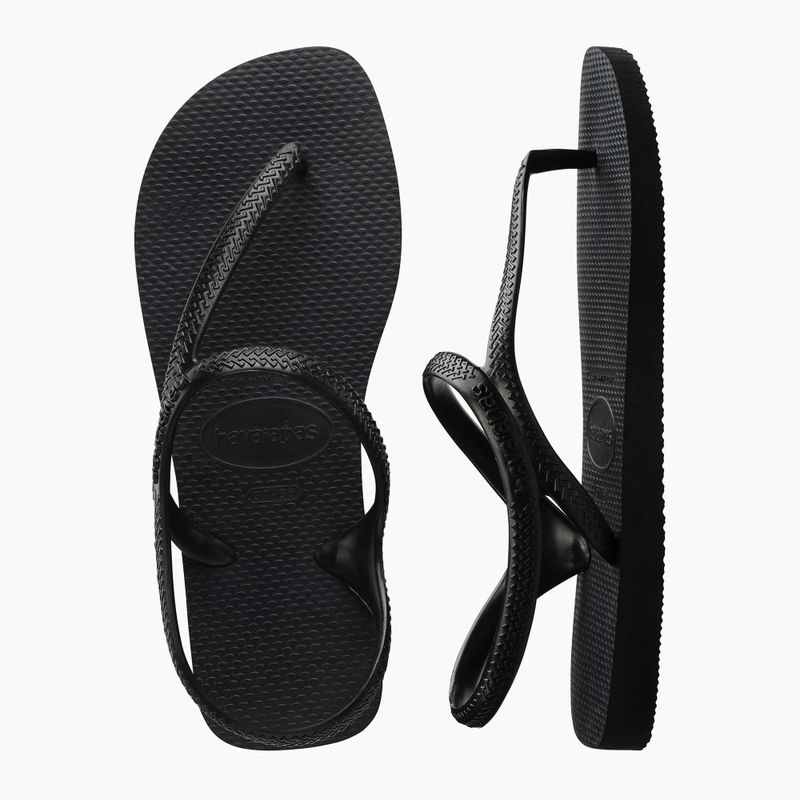 Жіночі босоніжки Havaianas Flash Urban чорні 4