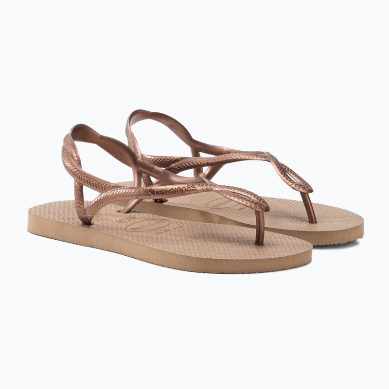 В'єтнамки жіночі Havaianas Luna бежеві H4129697 5