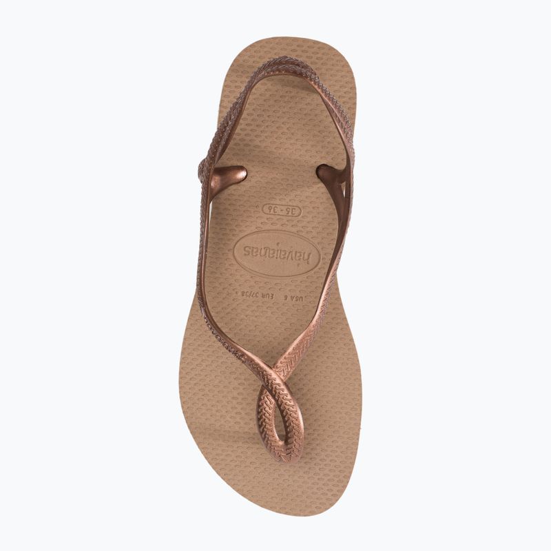 В'єтнамки жіночі Havaianas Luna бежеві H4129697 6