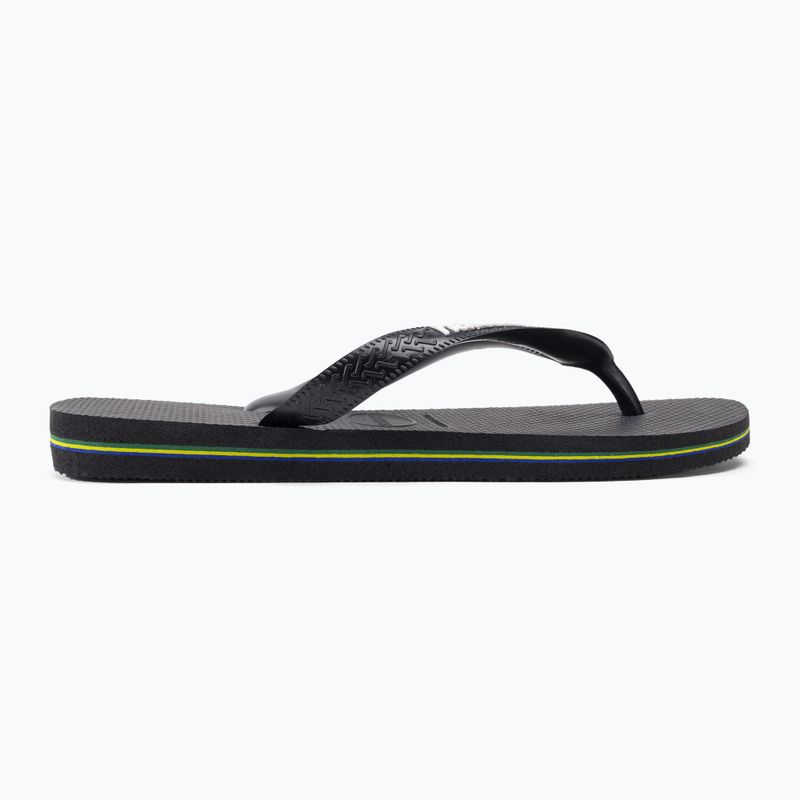В'єтнамки Havaianas Brasil Logo чорні H4110850 2