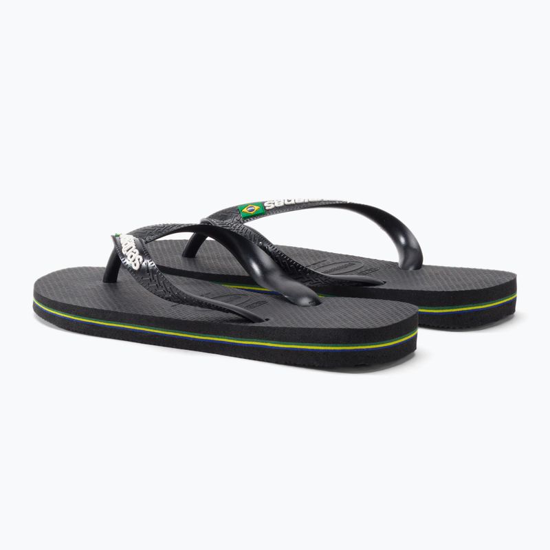 В'єтнамки Havaianas Brasil Logo чорні H4110850 3
