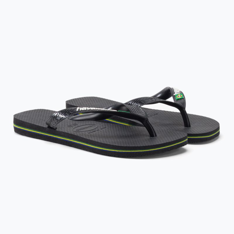В'єтнамки Havaianas Brasil Logo чорні H4110850 5