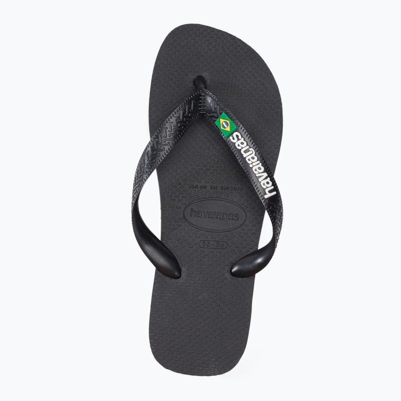 В'єтнамки Havaianas Brasil Logo чорні H4110850 6