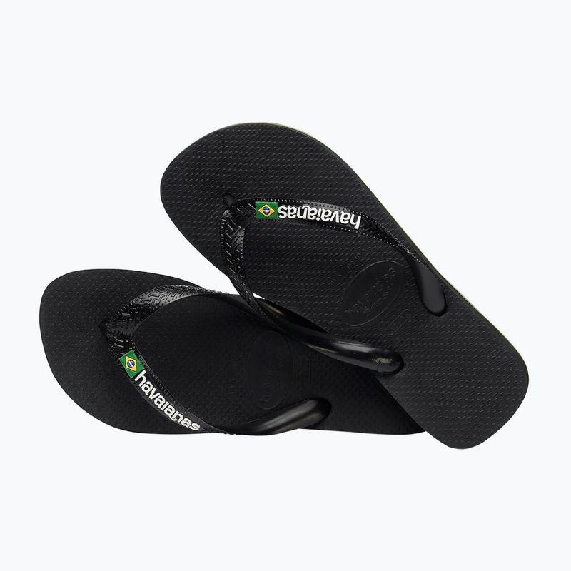 В'єтнамки Havaianas Brasil Logo чорні H4110850 11