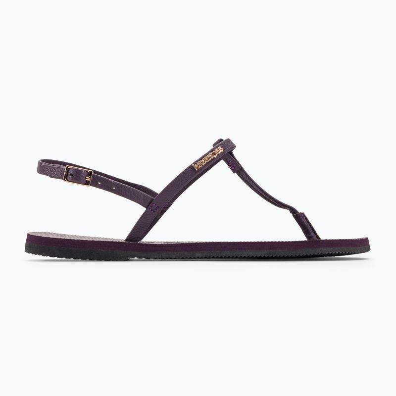 Босоніжки жіночі Havaianas You Riviera purple/black/gold 2