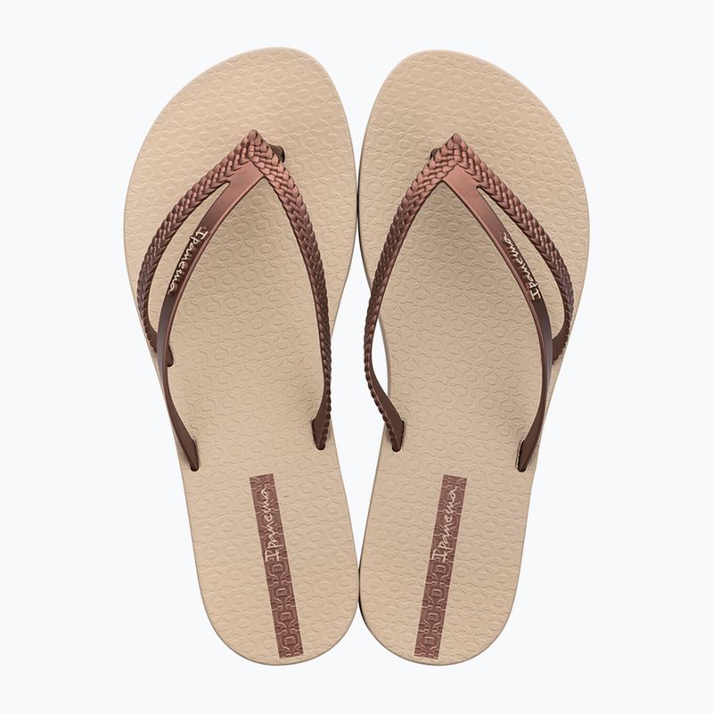 В'єтнамки жіночі Ipanema Bossa beige/copper 2