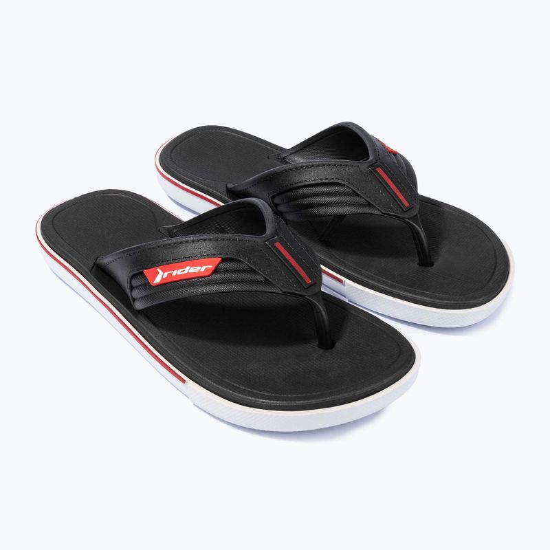 Чоловічі шльопанці RIDER Spin Thong AD білий/чорний 10