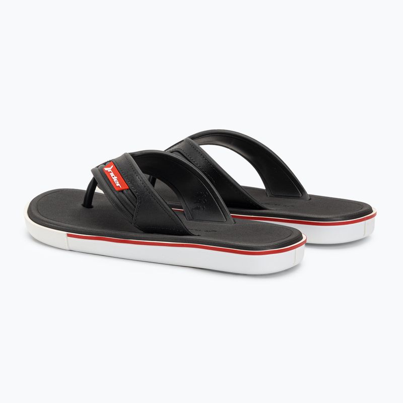 Чоловічі шльопанці RIDER Spin Thong AD білий/чорний 3