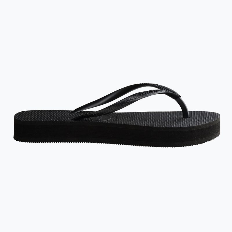В'єтнамки жіночі Havaianas Slim Platform black 2