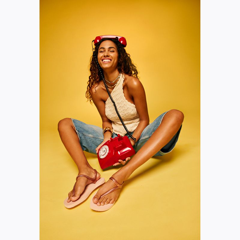 Сандалі жіночі Havaianas Flash Urban ballet rose / golden blush 9