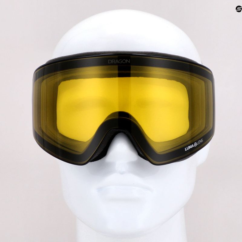 Маска лижна DRAGON PXV switch/lumalens photochromic yellow 38278/6534060 8