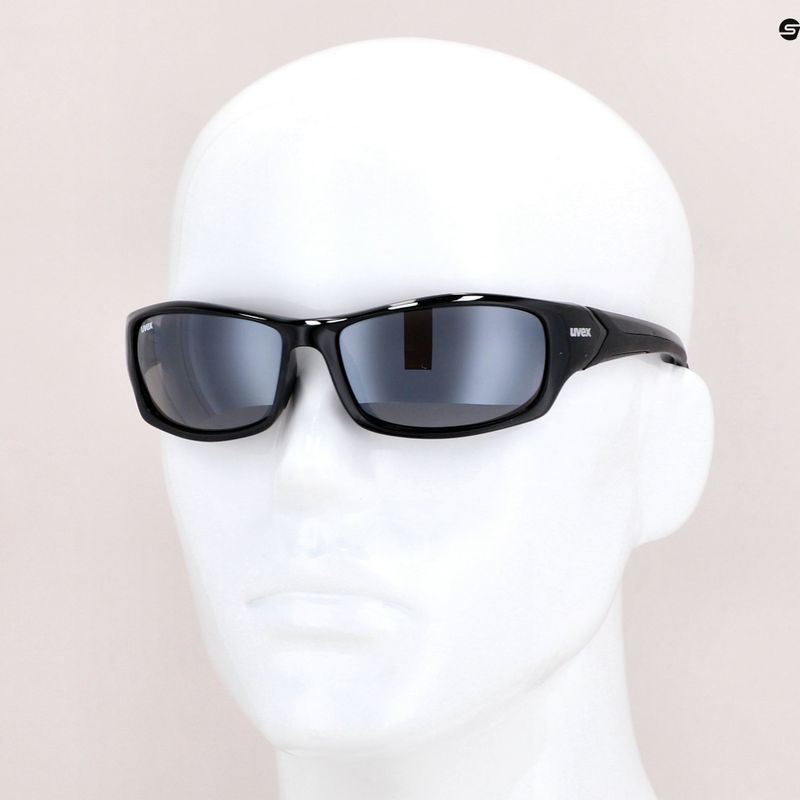 Окуляри сонячні UVEX Sportstyle 211 black/litemirror silver 53/0/613/2216 6
